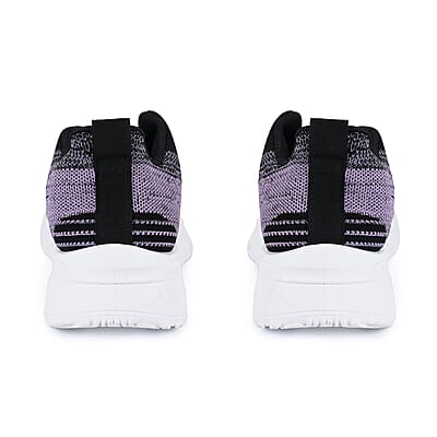 Women's Rotary Buckle Tennis Shoes - Black (Size 6-6.5)