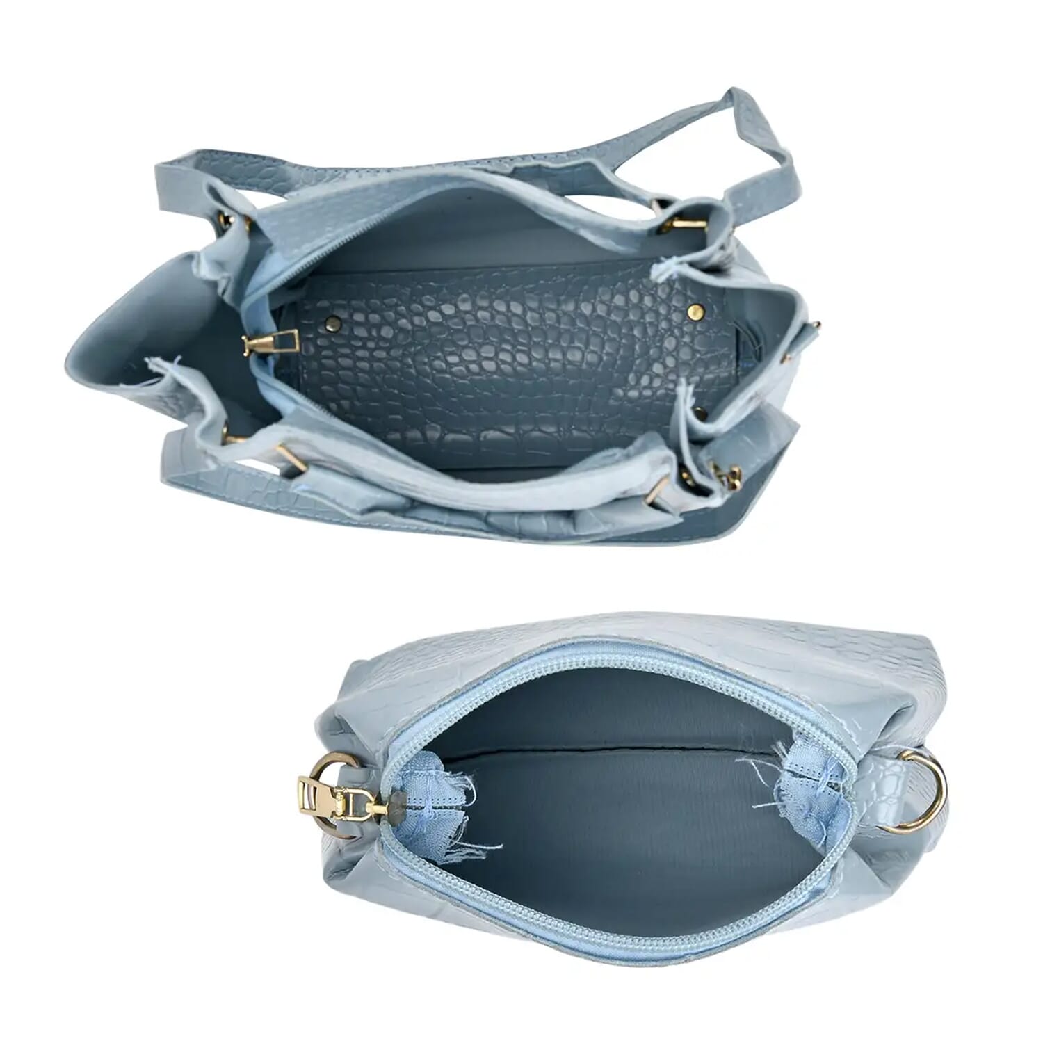 Man BLUE Messenger Bag in Fabric and Leather Mini XBMTRKY9100SPFPZ000Y |  Tods