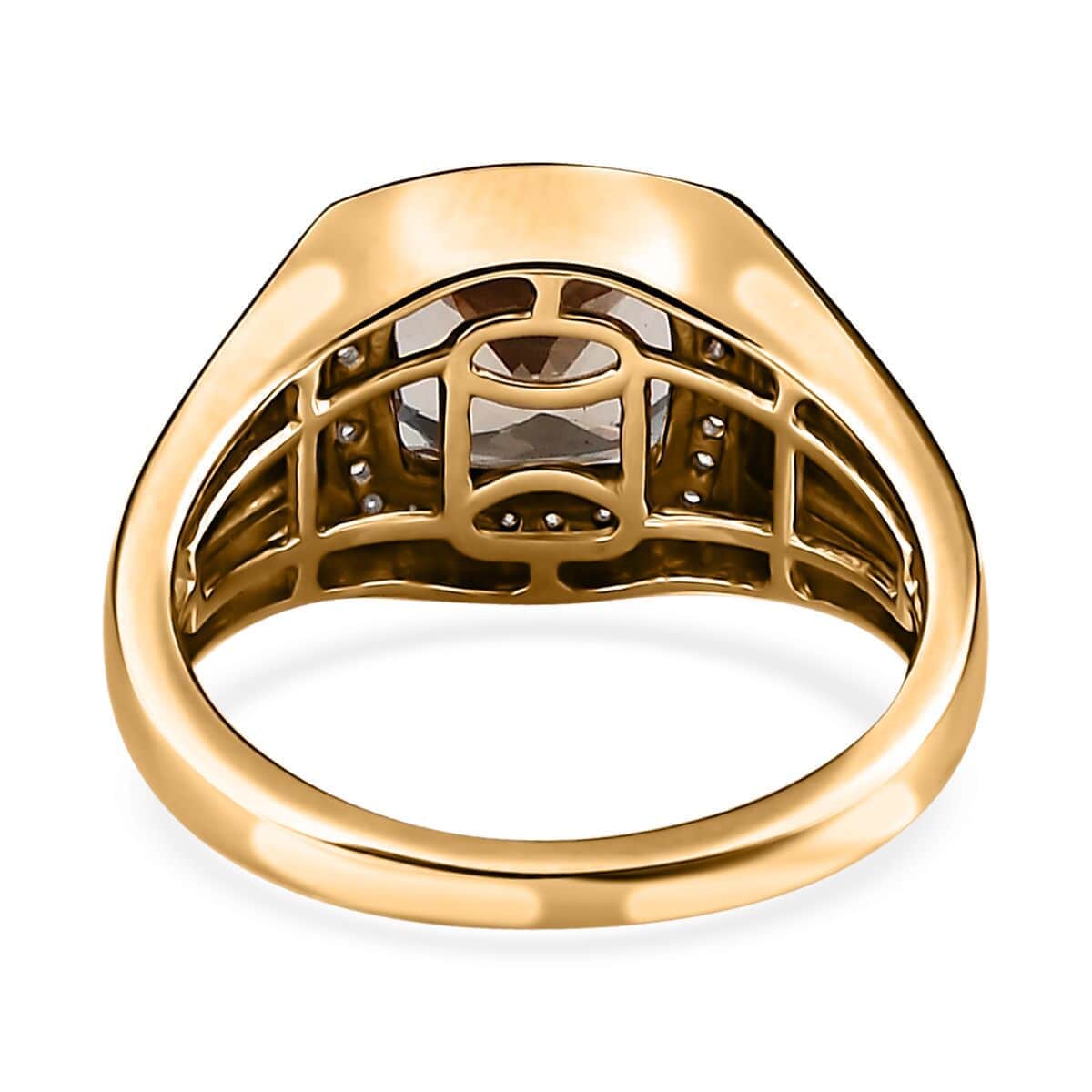 Men's success statement diamond ring 2.70 (ctw) in 10k white gold