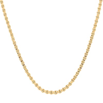 10K Yellow Gold 3.6mm Alexander Chain Necklace 22 Inches 10.1 Grams