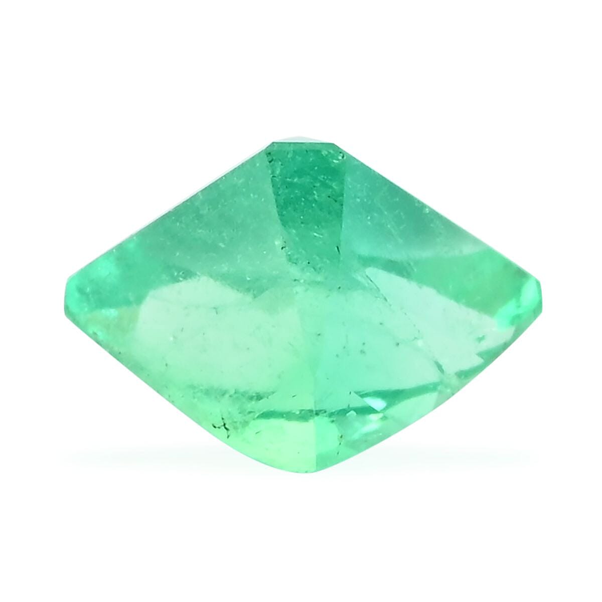 AAAA Boyaca Colombian Emerald (Trl Free Size) 0.50 ctw Loose gemstone
