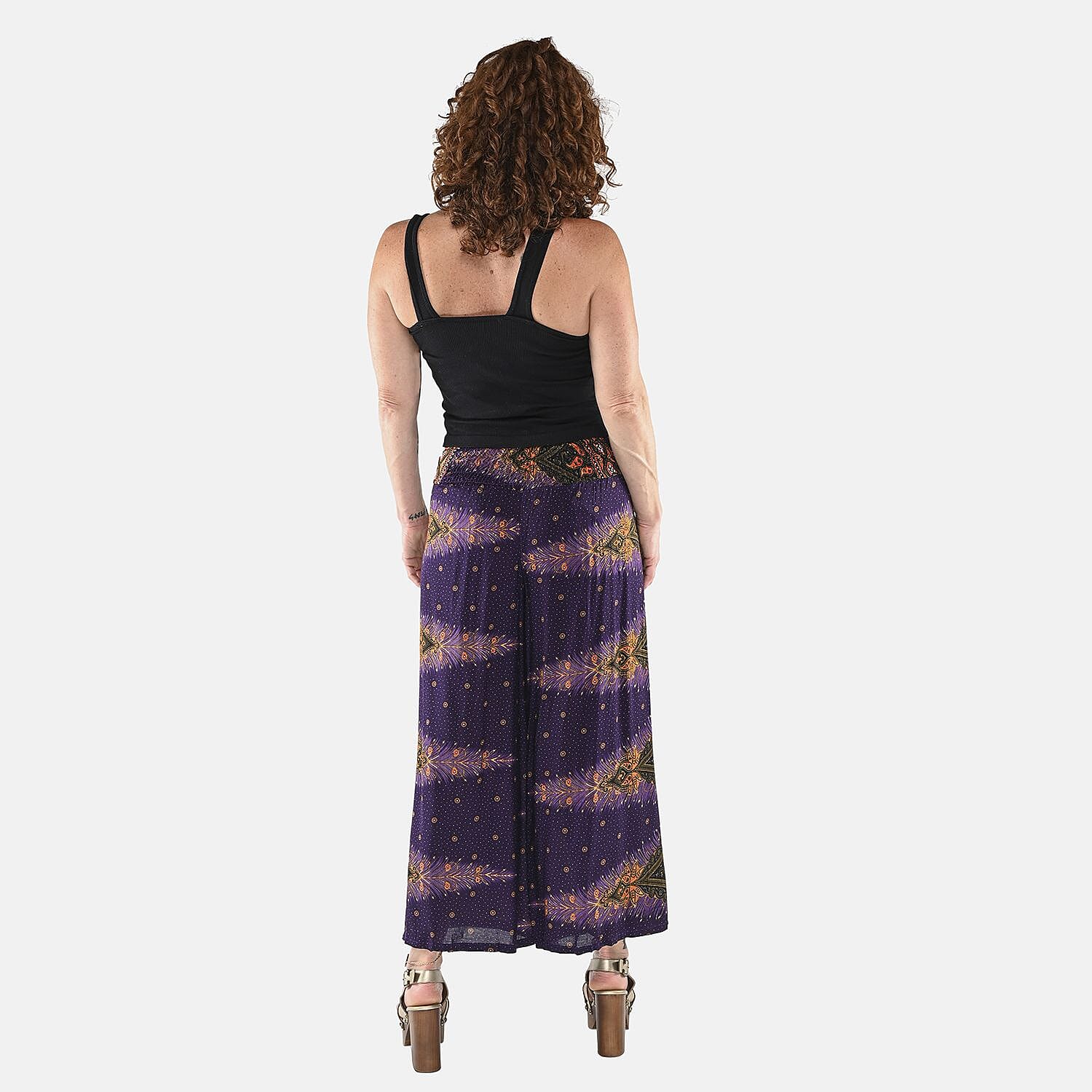 Purple Feather Print - Product card gallery slide 2 (9431991484671)