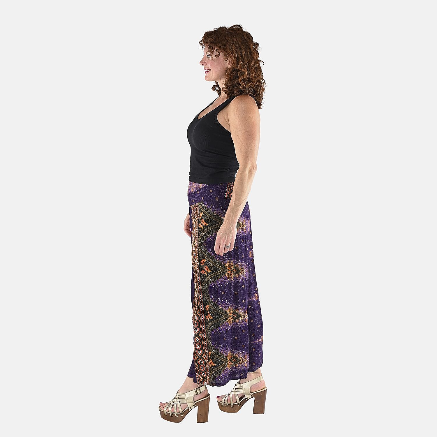 Purple Feather Print - Product card gallery slide 3 (9431991484671)