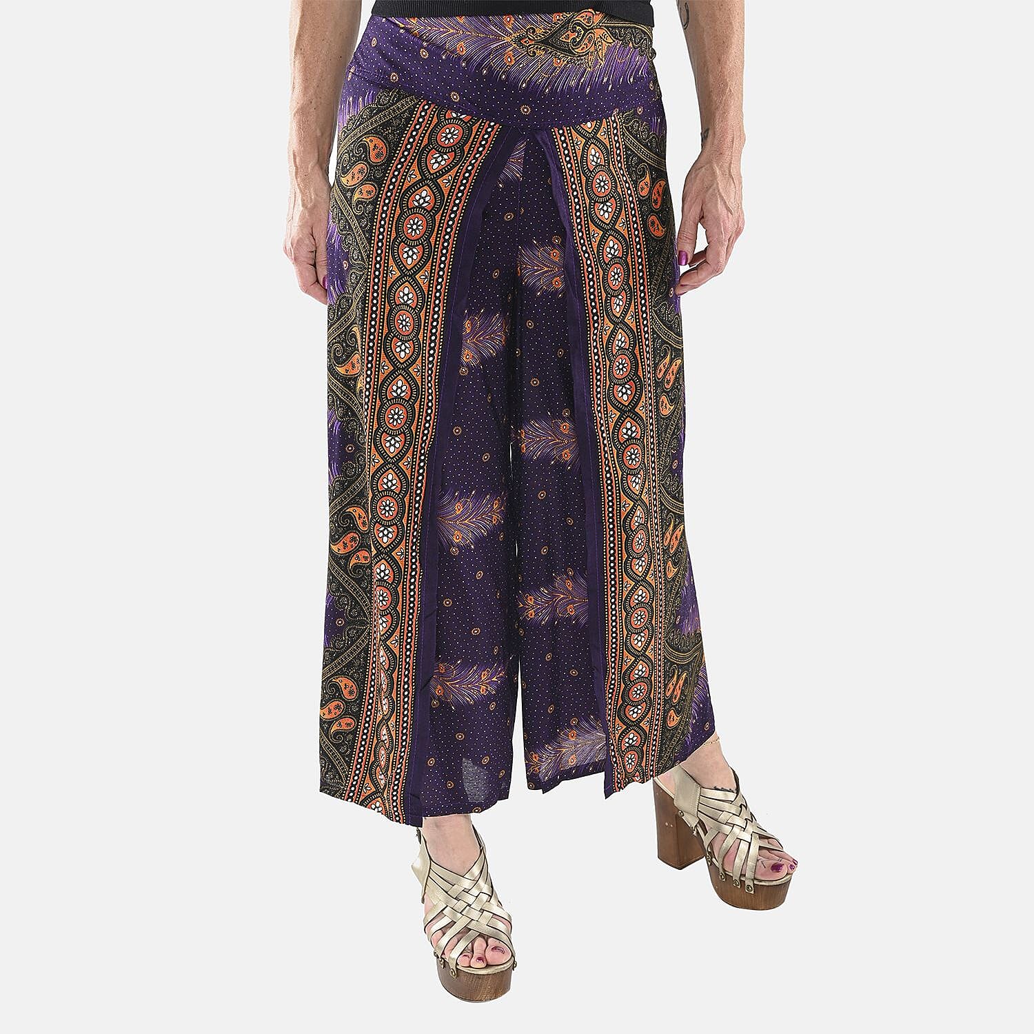 Purple Feather Print - Product card gallery slide 4 (9431991484671)