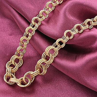 Campagna Italian 10K Yellow Gold Chain Necklace 18-20 Inches 9 Grams