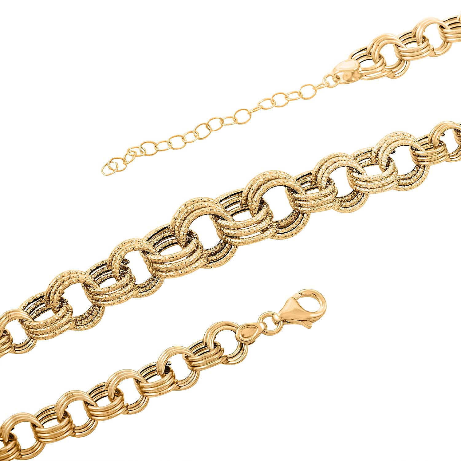 Campagna Italian 10K Yellow Gold Chain Necklace 18-20 Inches 9 Grams
