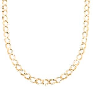 Gemella Italian 10K Yellow Gold Chain Necklace 18-20 Inches 6.77 Grams