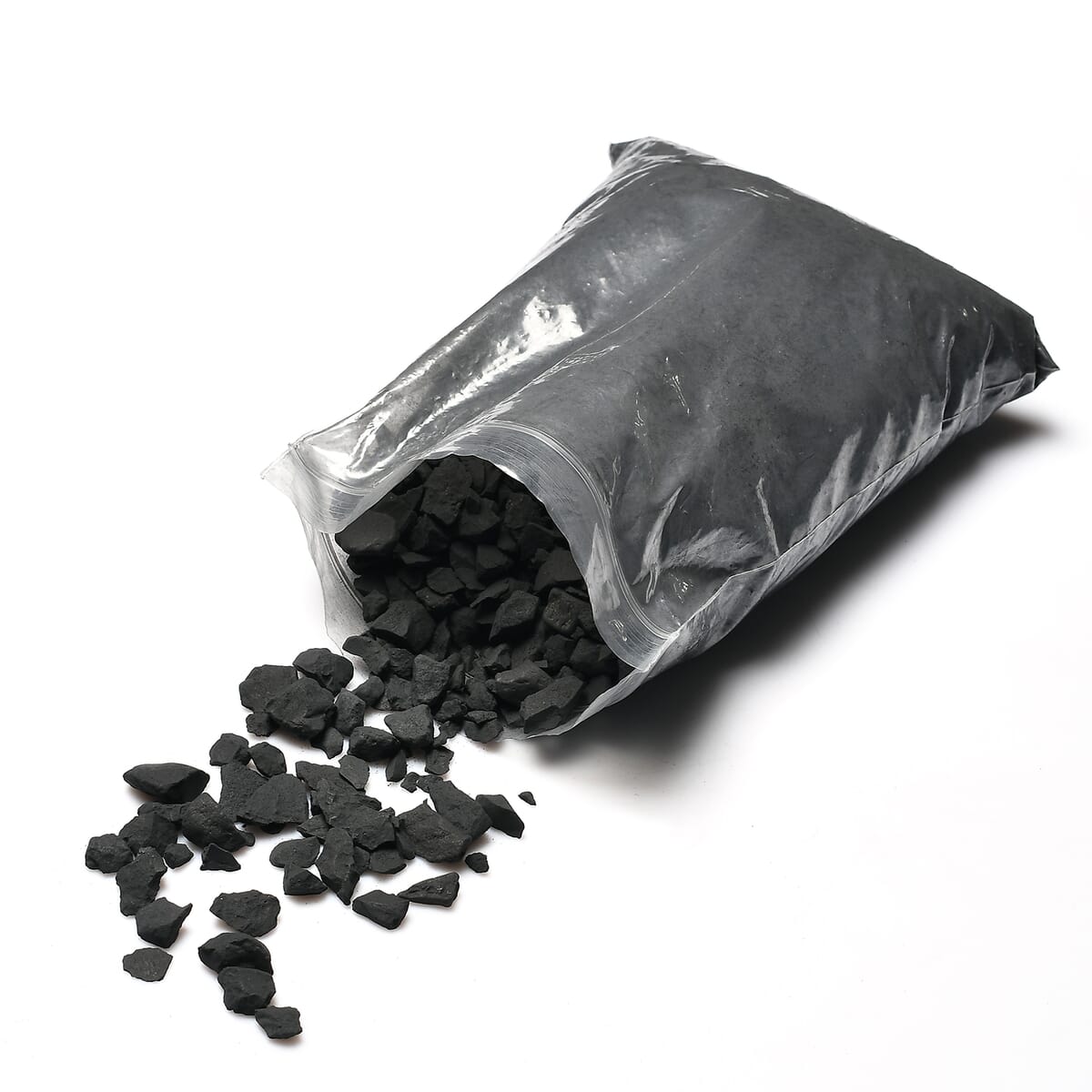 Velvet Pouch with Shungite Stone - 2.20 Pounds image number 2