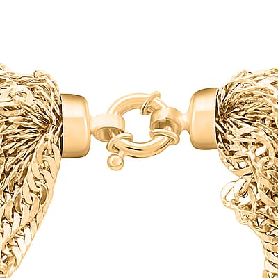 Aurelia Cascata Italian 10K Yellow Gold Bracelet (7.50 In) 13.43 Grams