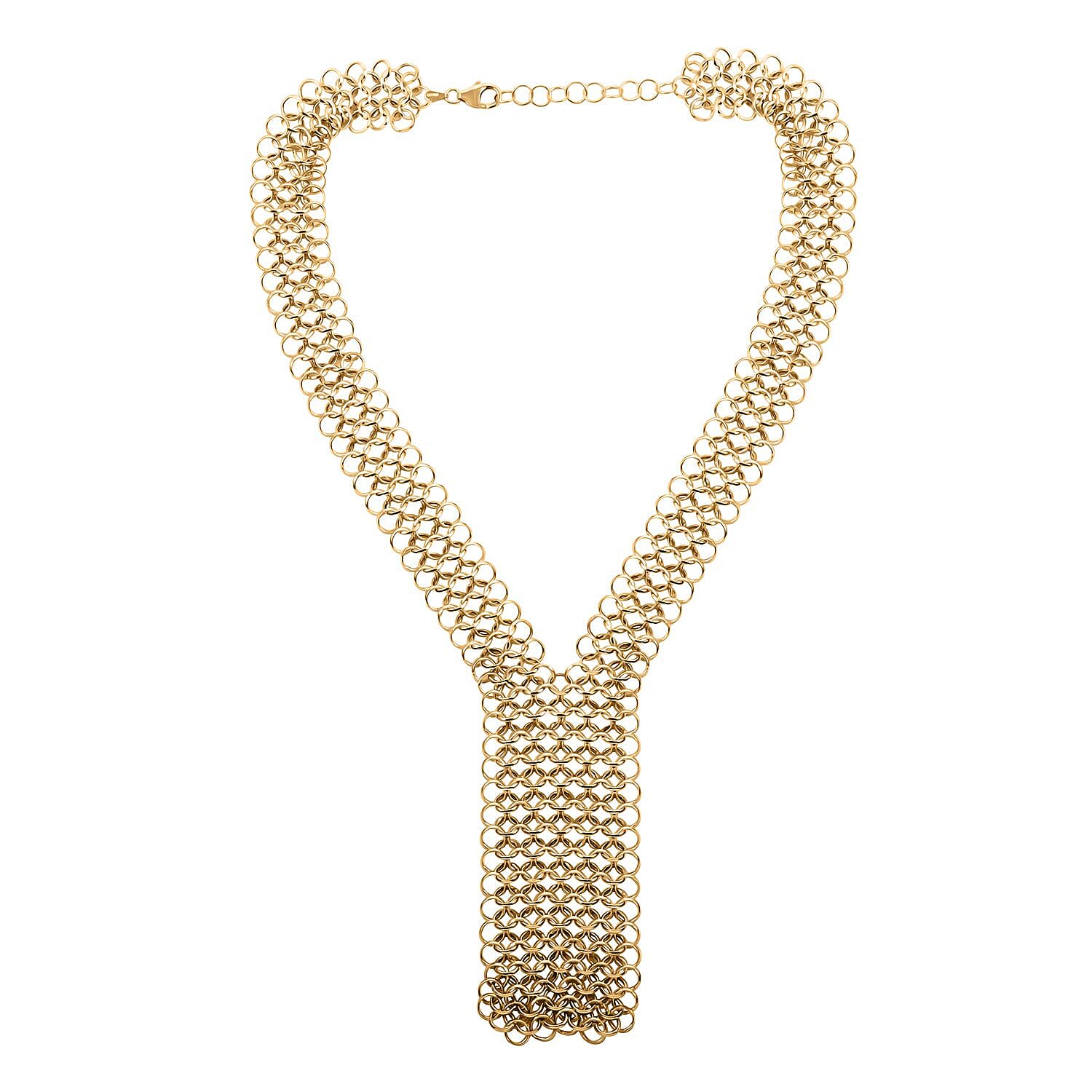 Cascata Di Bolle Italian 10K Yellow Gold Necklace 18-20 Inches 20.05 Grams