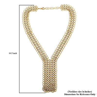 Cascata Di Bolle Italian 10K Yellow Gold Necklace 18-20 Inches 20.05 Grams