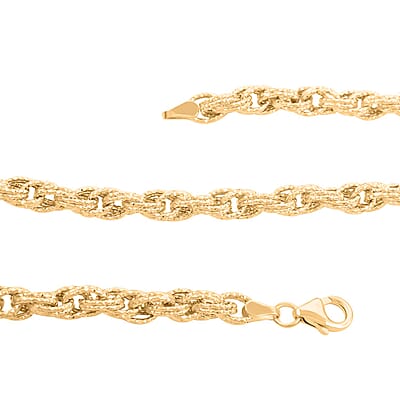 Prezioso Torchon Italian 10K Yellow Gold Necklace 20 Inches 11.10 Grams