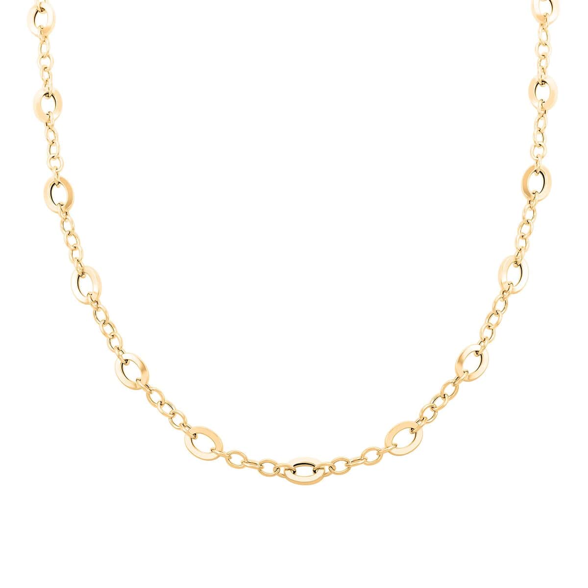Preziosa Italian 14K Yellow Gold Chain Necklace 18-20 Inches 4.04 Grams image number 0