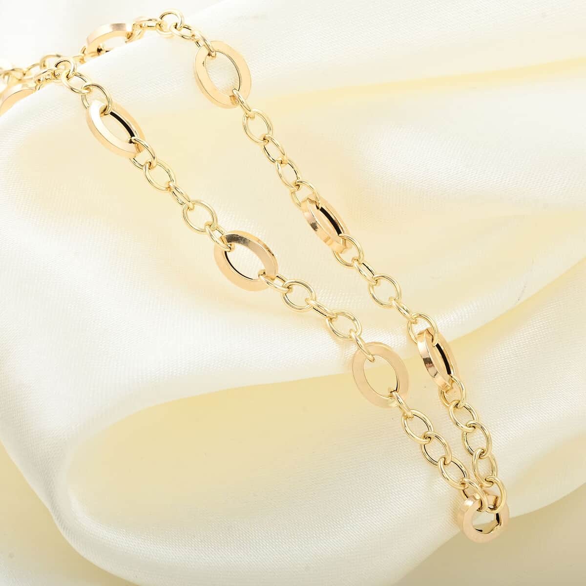 Preziosa Italian 14K Yellow Gold Chain Necklace 18-20 Inches 4.04 Grams image number 1