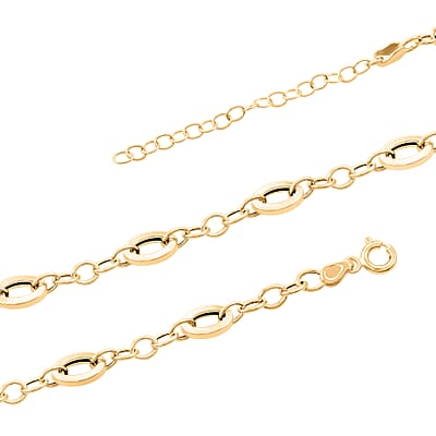 Preziosa Italian 14K Yellow Gold Chain Necklace 18-20 Inches 4.04 Grams