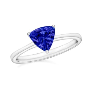 Rhapsody AAAA Tanzanite 2.90 ctw Solitaire Ring in 950 Platinum (Size 10.0) 5.50 Grams