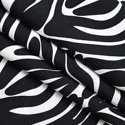 Tamsy Zebra 2 Piece Lounge Set with Wide Leg Pants - One Size Fits Most