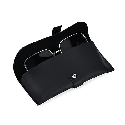 Butterfly Design UV400 Polarized Sunglass with Storage Bag- Gray