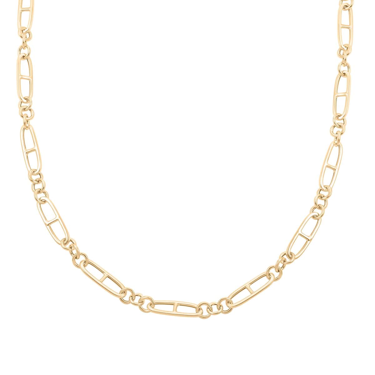 Maglia Marina Italian 10K Yellow Gold Necklace 18-20 Inches 9.23 Grams image number 0