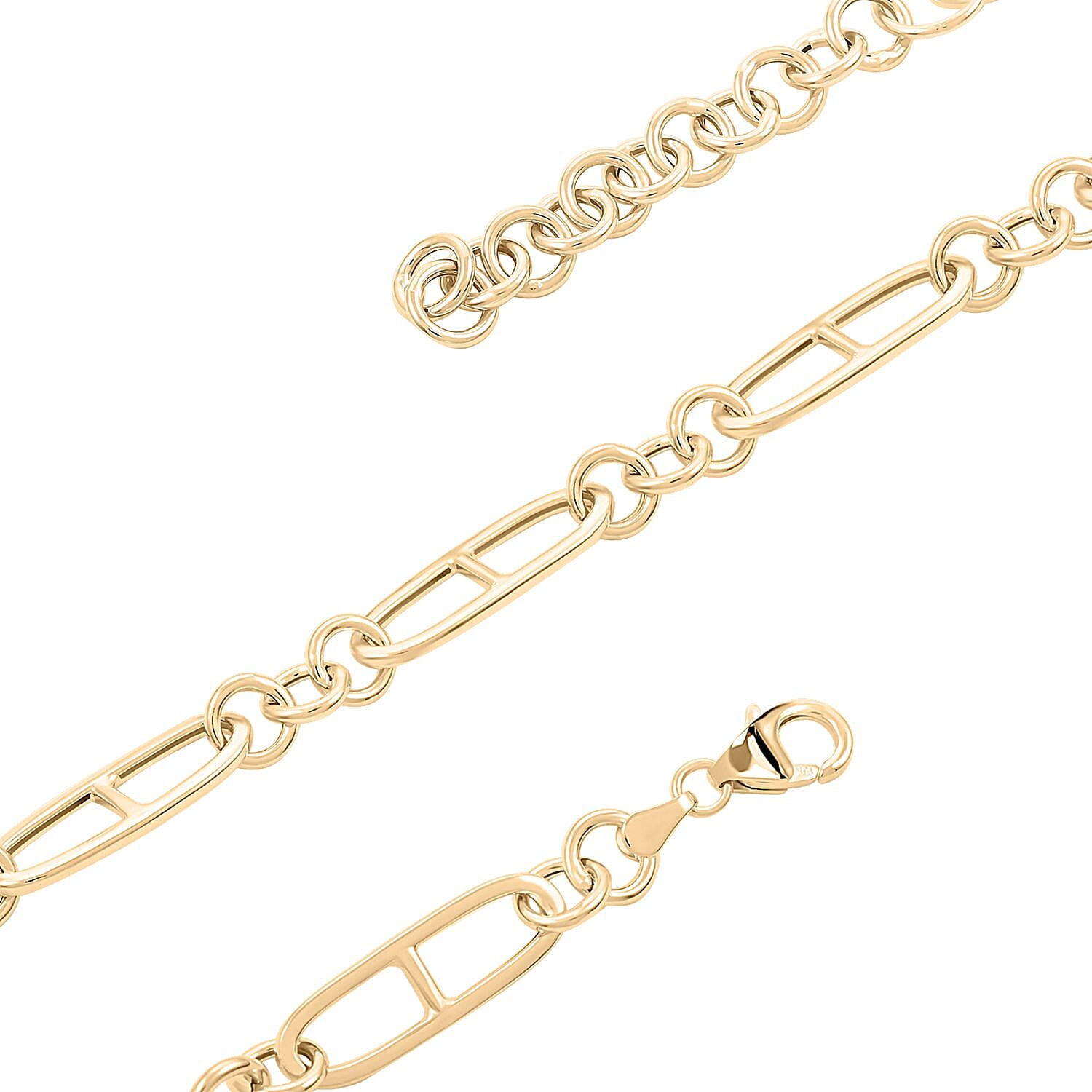 Maglia Marina Italian 10K Yellow Gold Necklace 18-20 Inches 9.23 Grams