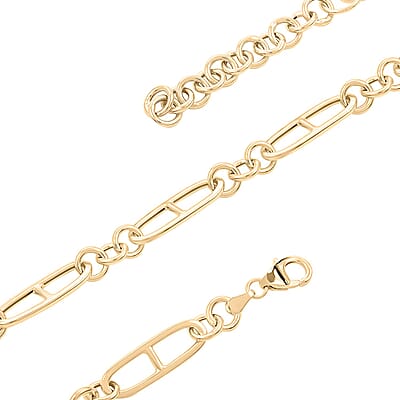 Maglia Marina Italian 10K Yellow Gold Necklace 18-20 Inches 9.23 Grams