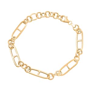 Maglia Marina Italian 10K Yellow Gold Bracelet (7.0-8.0In) 3.98 Grams