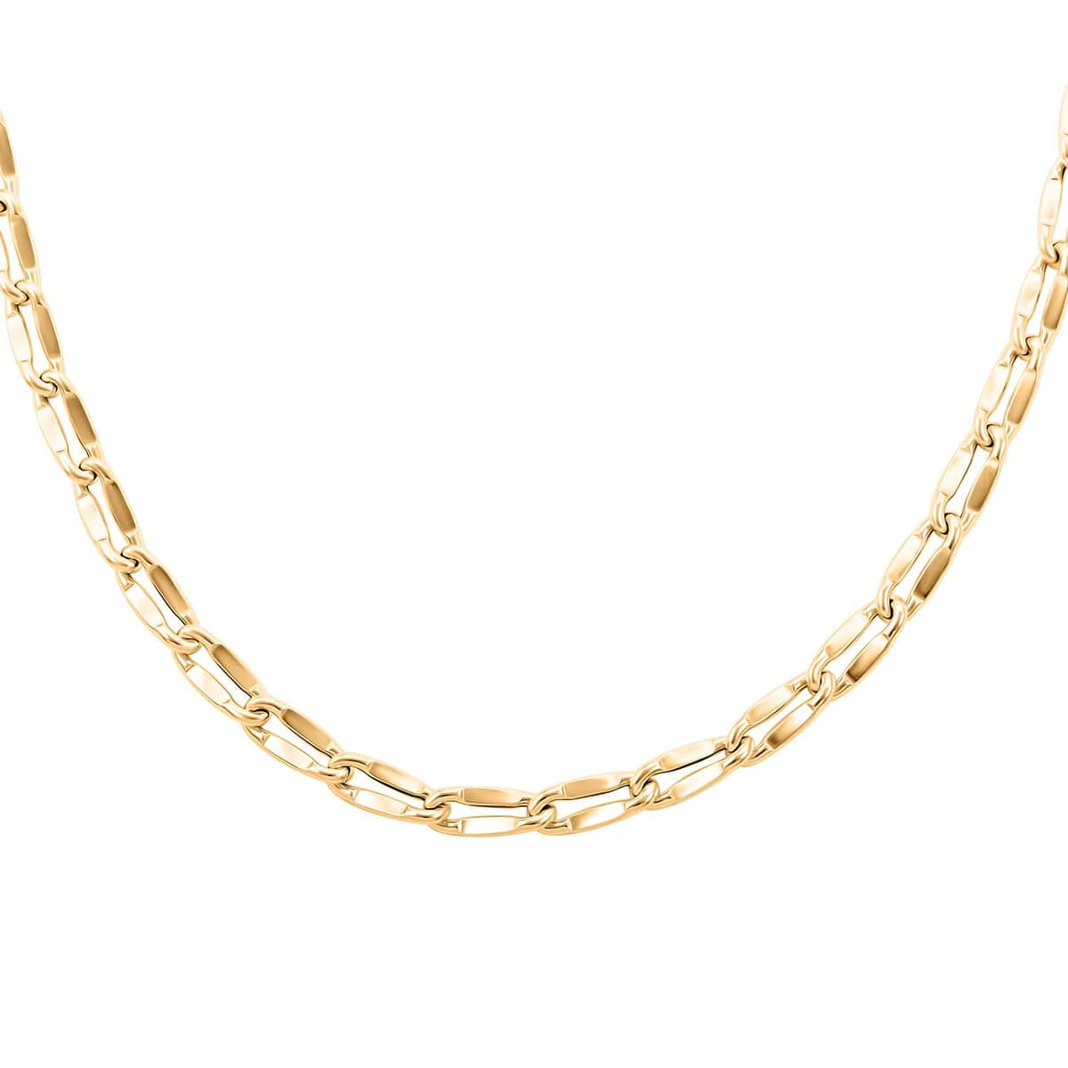 Valentino Spirali Italian 10K Yellow Gold 5.3mm Chain Necklace 18-20 Inches 6 Grams image number 0