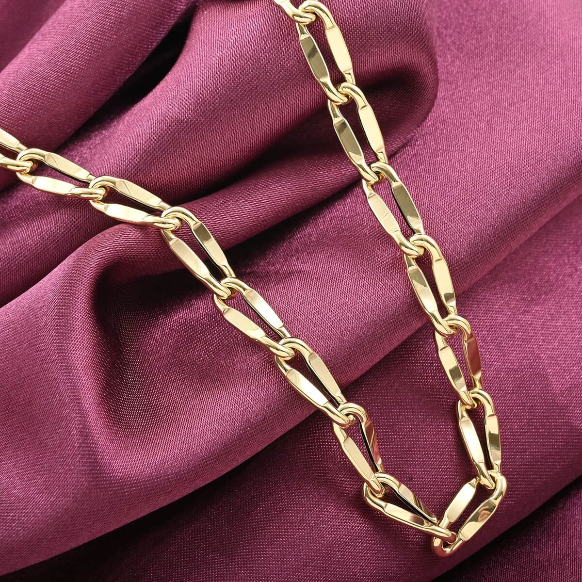 Valentino Spirali Italian 10K Yellow Gold 5.3mm Chain Necklace 18-20 Inches 6 Grams image number 1