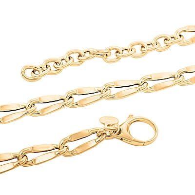 Valentino Spirali Italian 10K Yellow Gold 5.3mm Chain Necklace 18-20 Inches 6 Grams