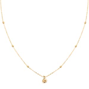 Ciondolo Italian 10K Yellow Gold Chain Necklace 18-20 Inches 1.10 Grams