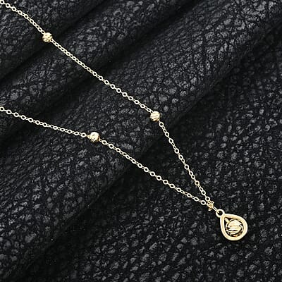 Ciondolo Italian Chain Necklace in 10K Yellow Gold 1.10 Grams 18-20 Inches