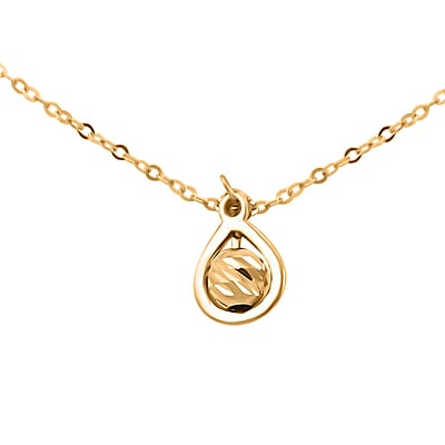 Ciondolo Italian Chain Necklace in 10K Yellow Gold 1.10 Grams 18-20 Inches