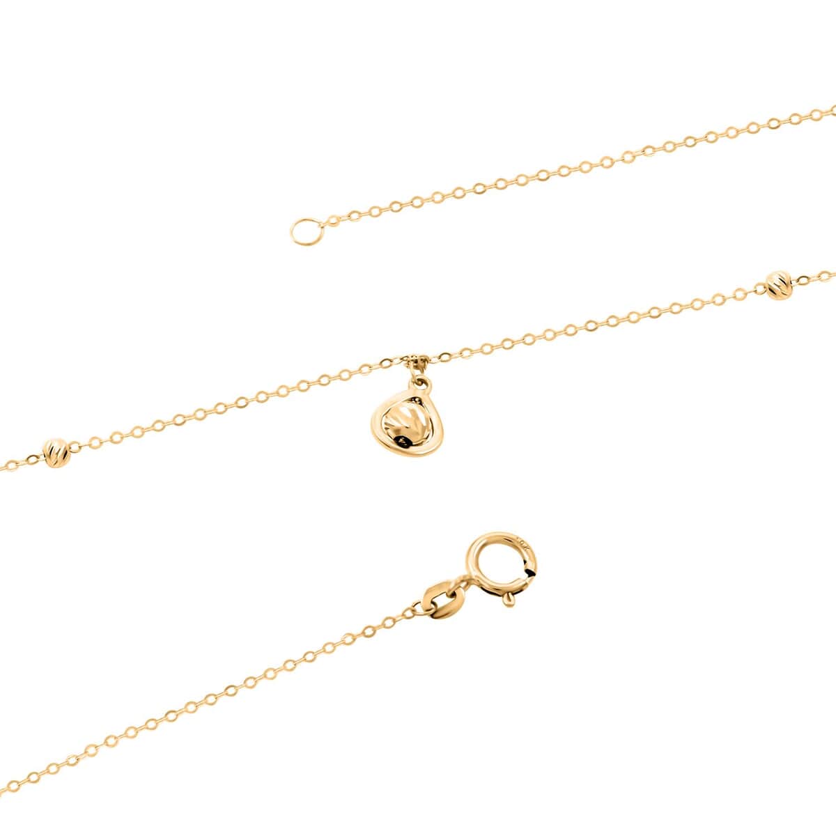 Ciondolo Italian Chain Necklace in 10K Yellow Gold 1.10 Grams 18-20 Inches image number 3