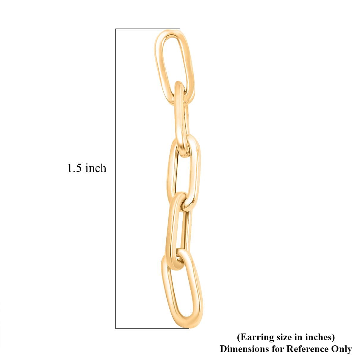 Cinque Terre Italian 10K Yellow Gold Earrings 1.88 Grams