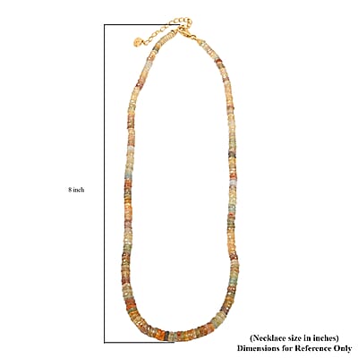 JCK Finds Luxuro Premium Golden Zircon 140.00 ctw Beaded Necklace in 14K Yellow Gold 18 Inches
