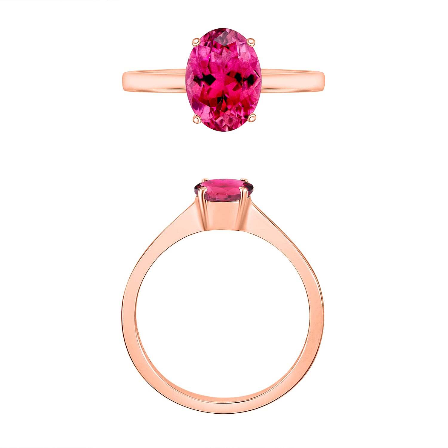 A/1.30/Rose Gold Over Sterling Silver / 8 - Product card gallery slide 4 (10178727149881)