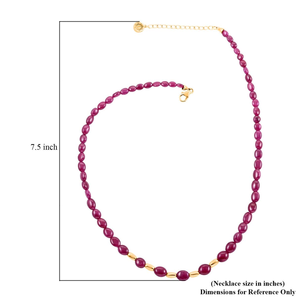 By Tony Diniz Certified and Appraised Iliana AAA Montepuez Ruby 80.00 ctw Beaded Necklace in 18K Yellow Gold 18-20 Inches image number 4