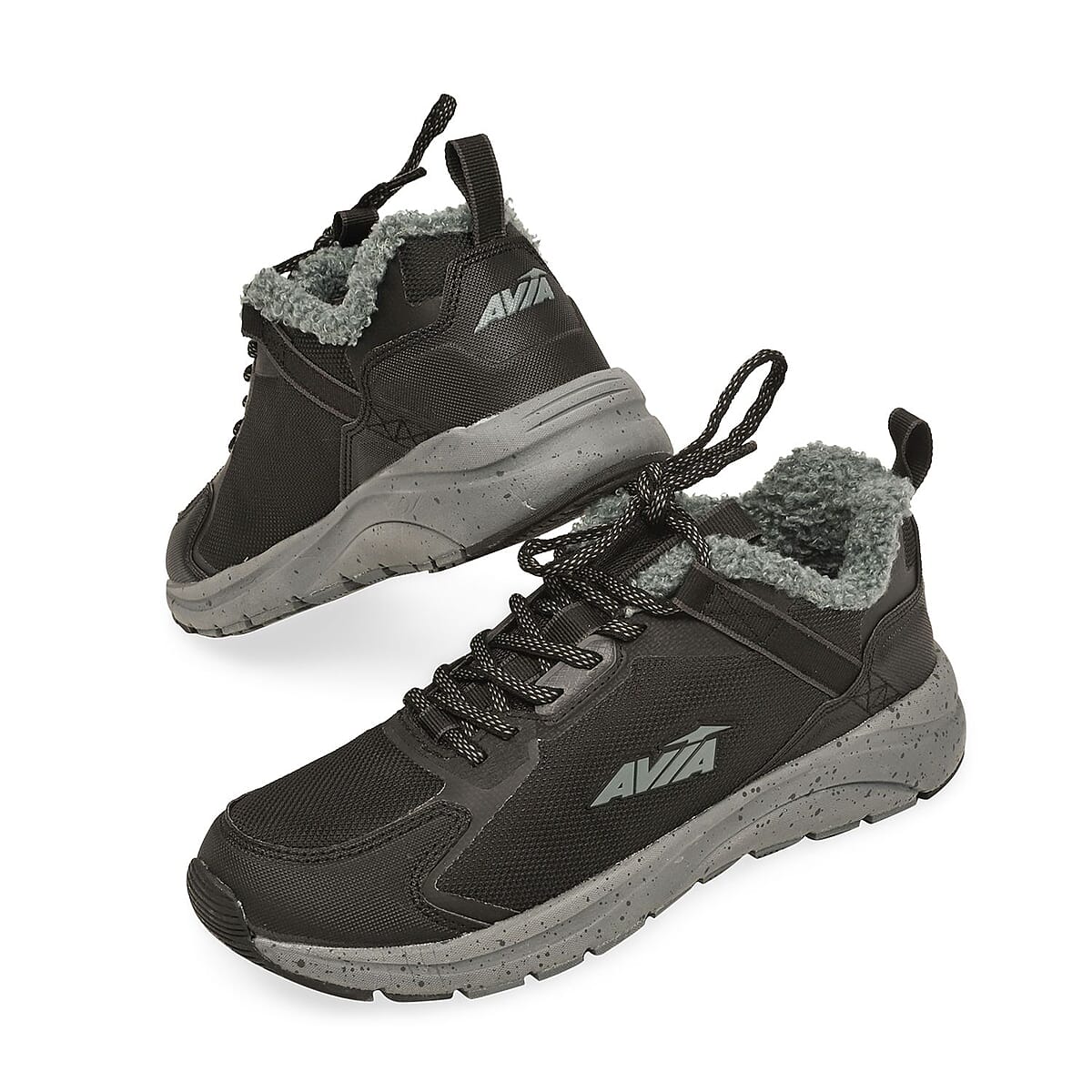 Avia Black and Gray Canyon 2.0 Women's Tennis Shoe (Size 7.50) image number 2