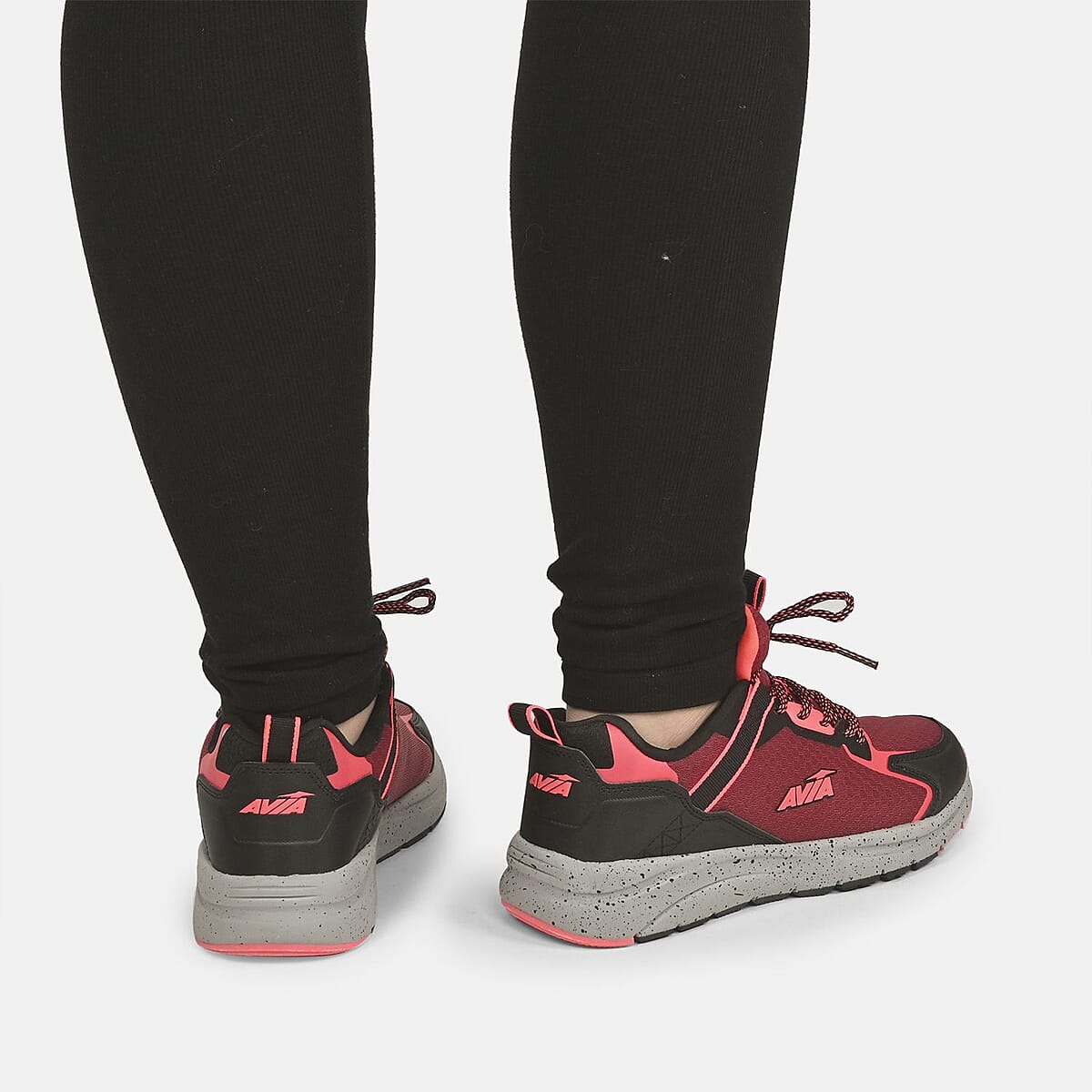 Avia Red and Neon Canyon 2.0 Women's Tennis Shoe (Size 7.50) image number 1