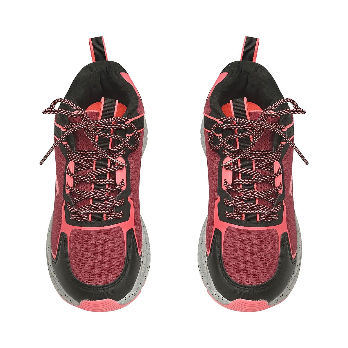 Avia Red and Neon Canyon 2.0 Women's Tennis Shoe (Size 7.50) image number 4