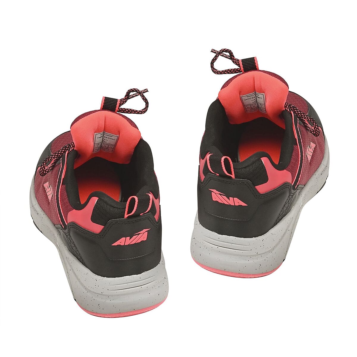 Avia Red and Neon Canyon 2.0 Women's Tennis Shoe (Size 7.50) image number 5