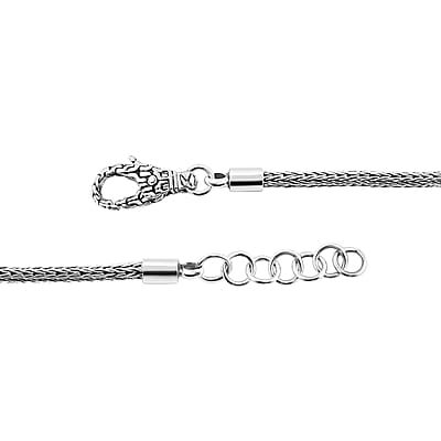 Bali Legacy Tulang Naga Bracelet in Sterling Silver (7.25-8.0In) 7.80 Grams
