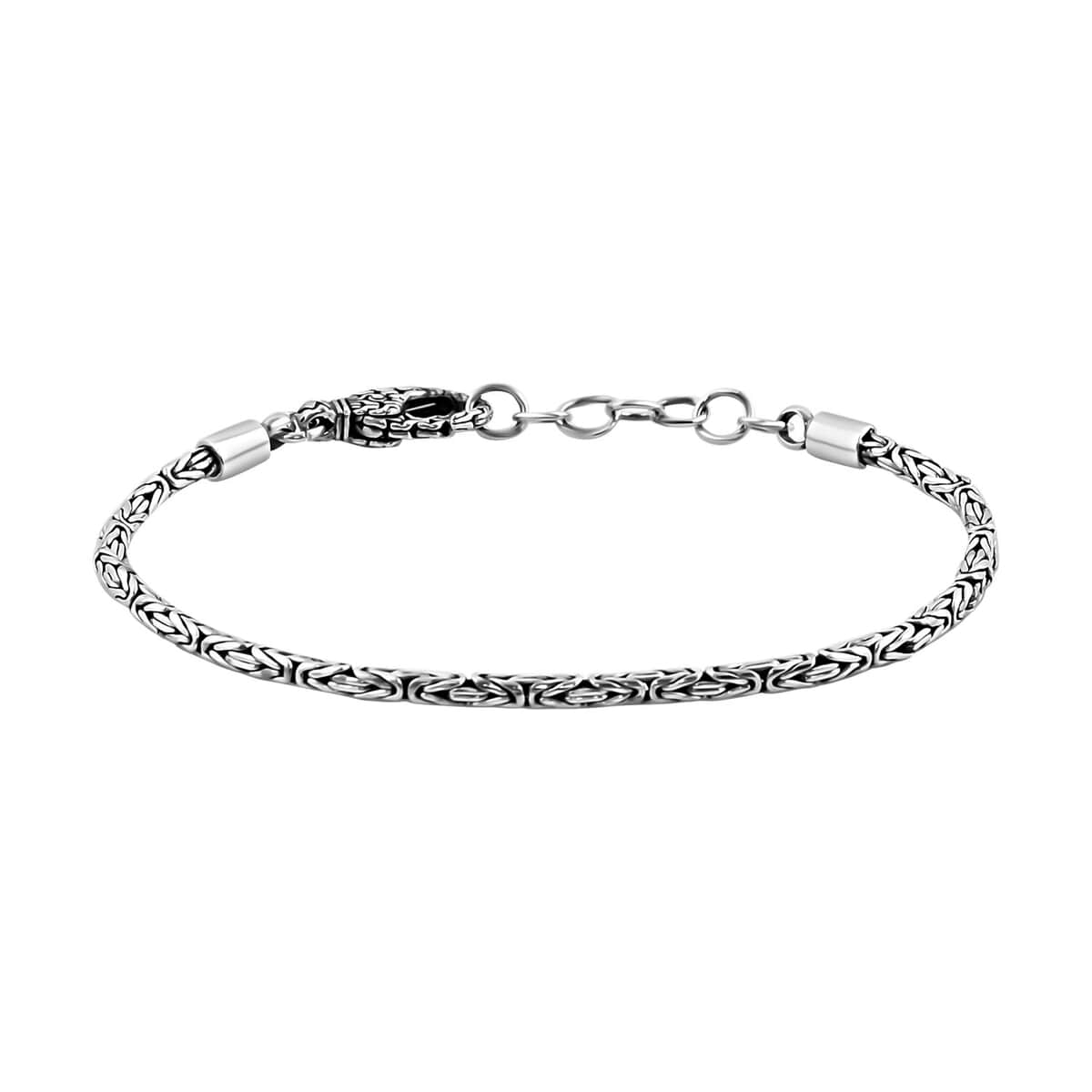 Bali Legacy Borobudur Bracelet in Sterling Silver (7.25-8.0In) 10 Grams image number 0