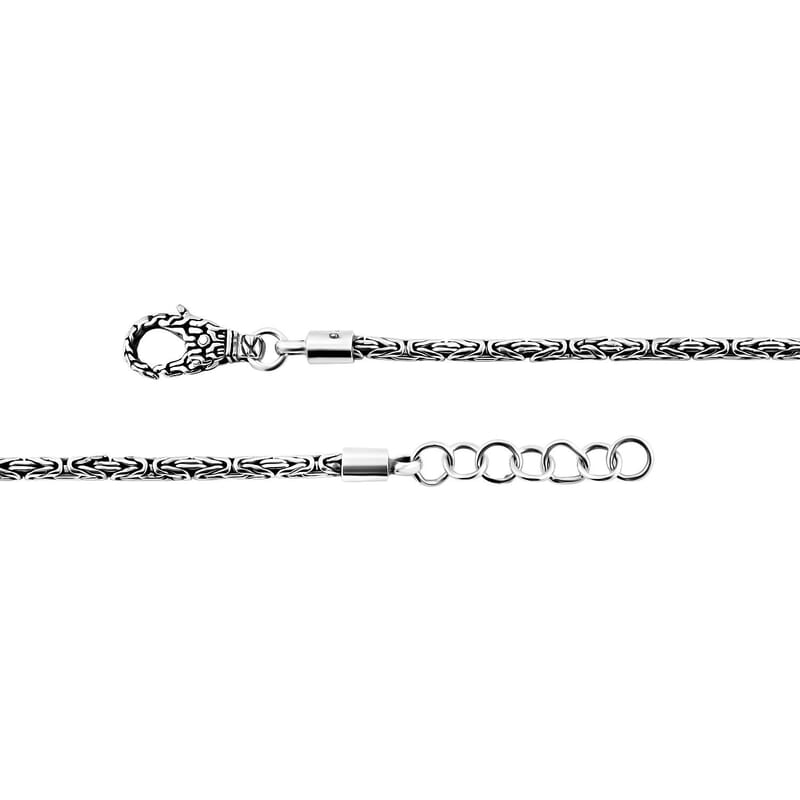 Bali Legacy Borobudur Bracelet in Sterling Silver (7.25-8.0In) 10 Grams