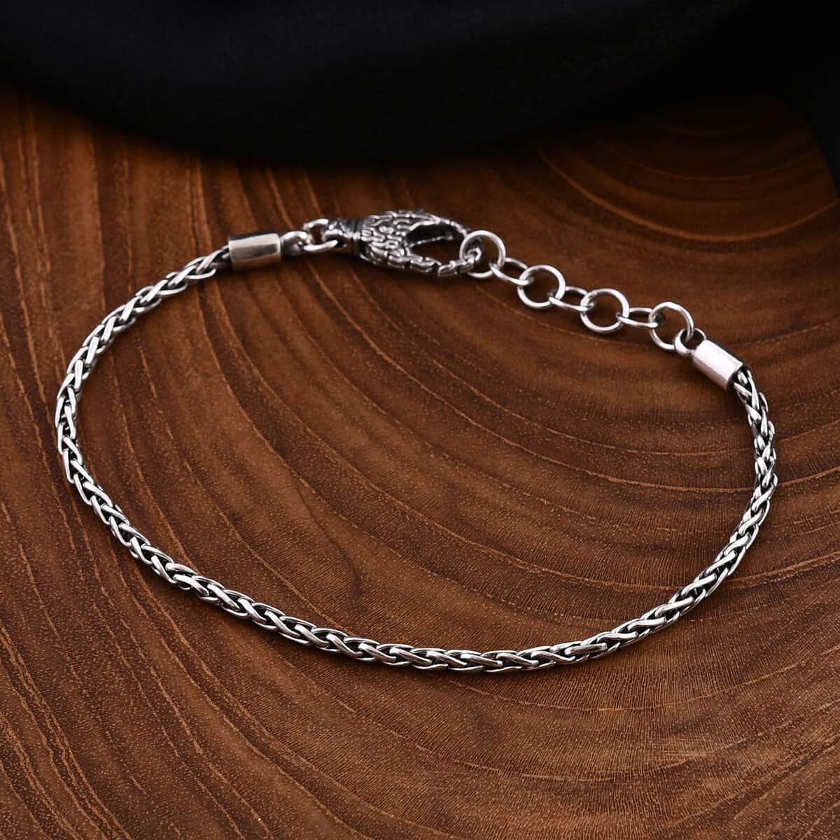 Doorbuster Bali Legacy Padian Bracelet in Sterling Silver (7.25-8.0In) 8.25 Grams image number 1