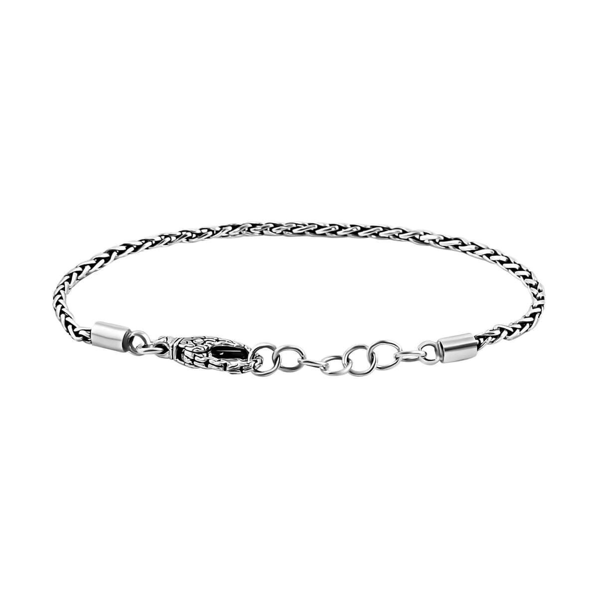 Doorbuster Bali Legacy Padian Bracelet in Sterling Silver (7.25-8.0In) 8.25 Grams image number 3