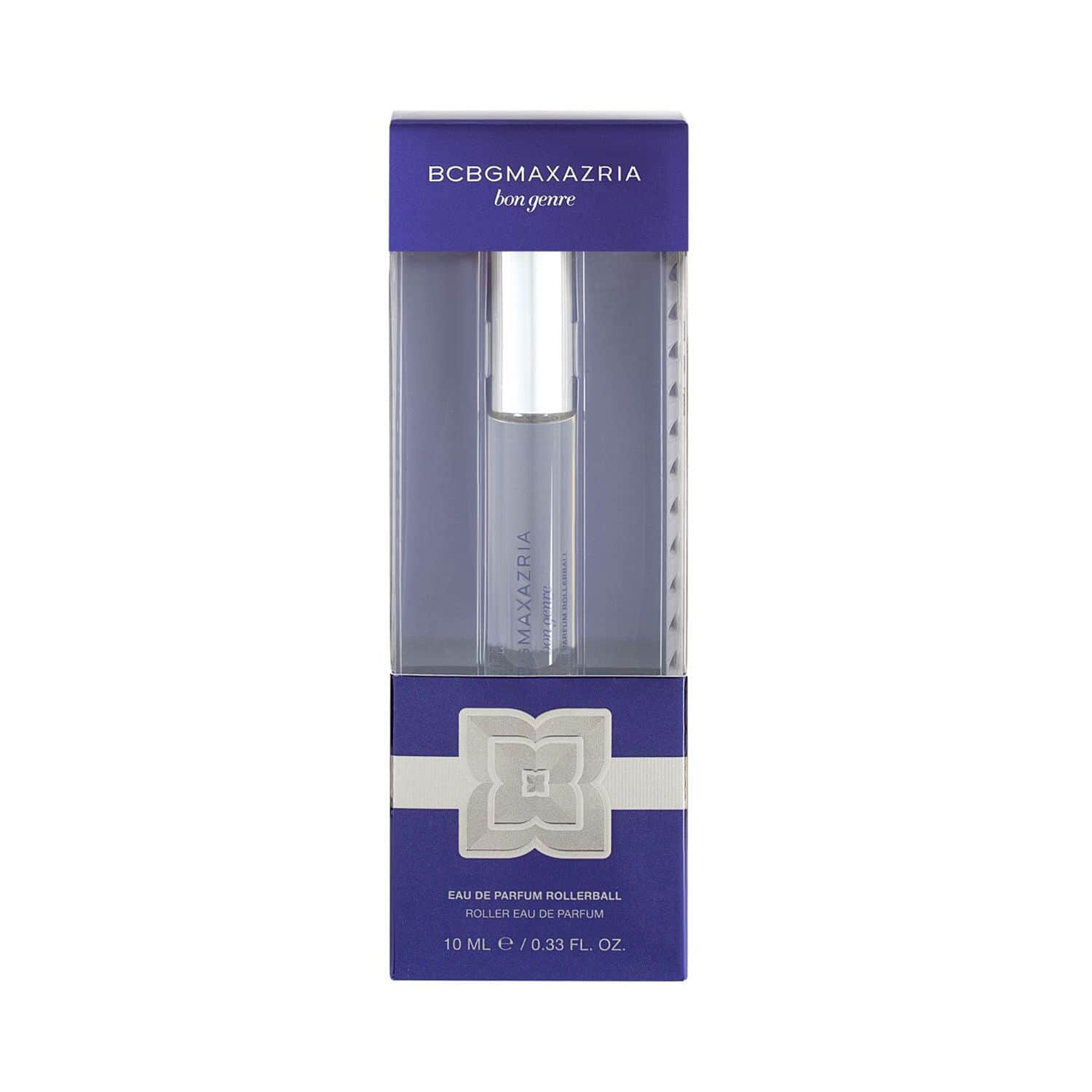 BCBGMAXAZRIA Bon Genre Eau De Parfum Rollerball .33oz in Blue Box