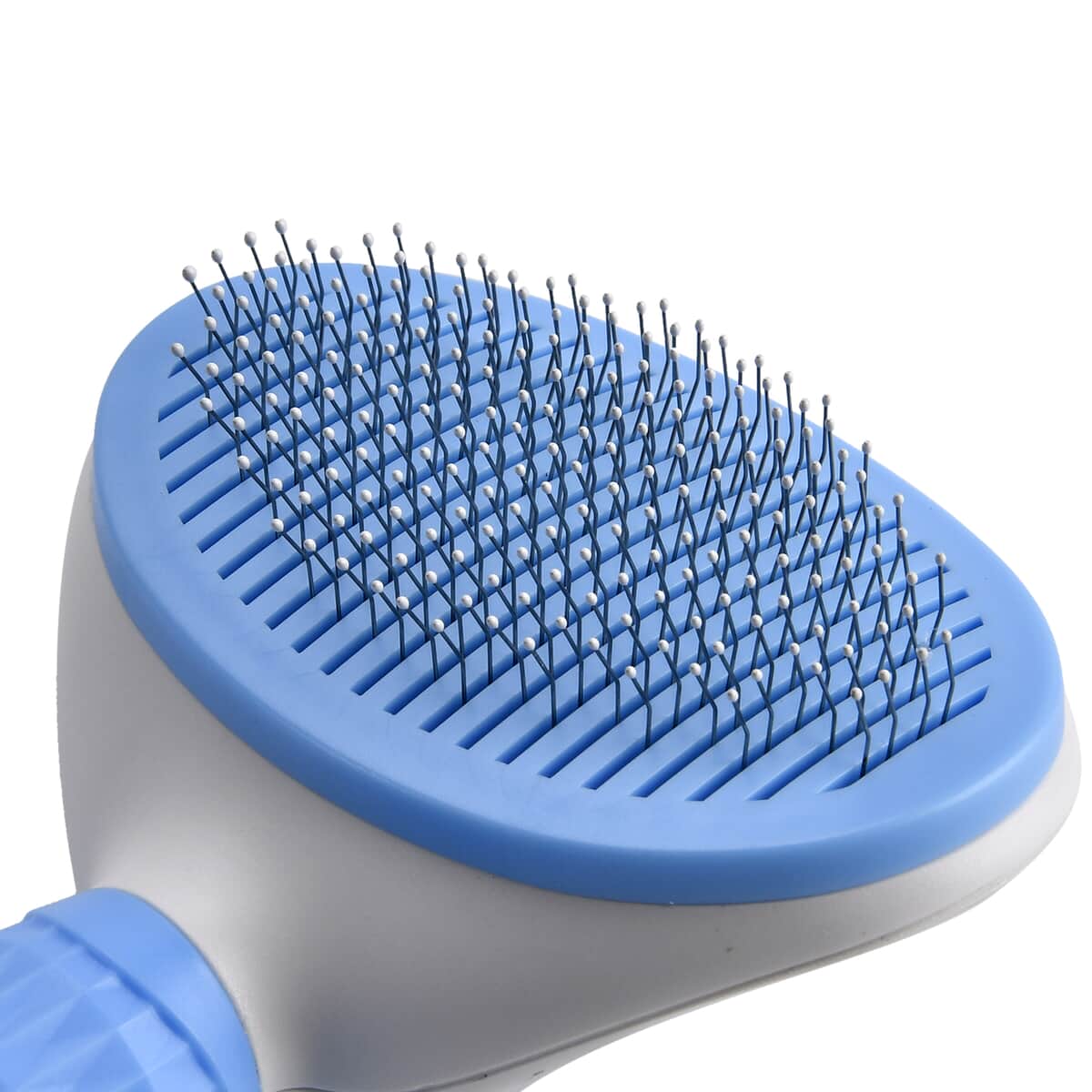 Blue Set of 2pc Pet self-cleaning Comb image number 3