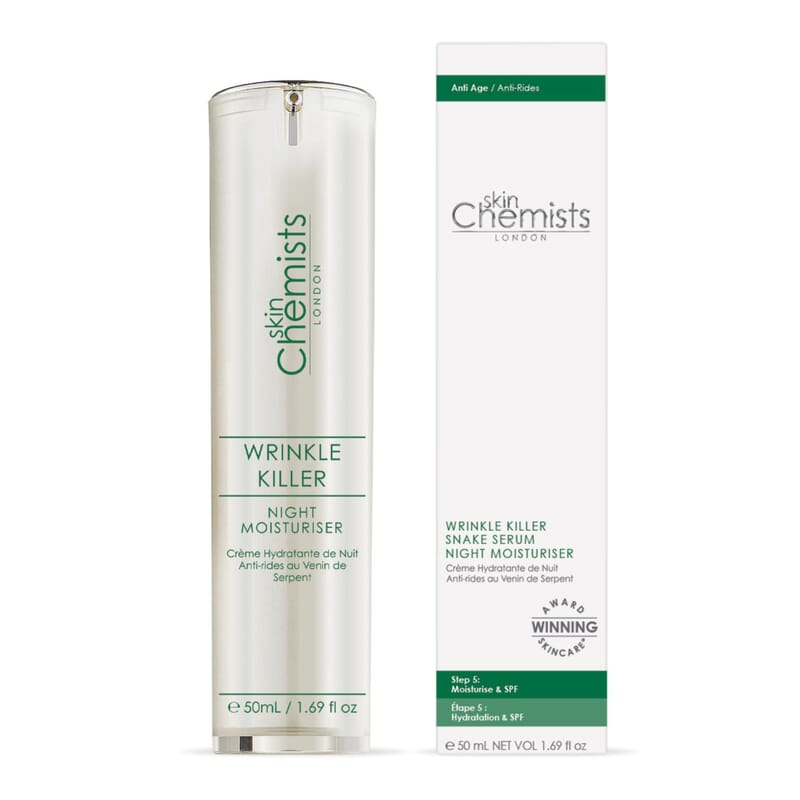 SkinChemists Wrinkle Killer Snake Serum Night Moisturizer 1.69oz