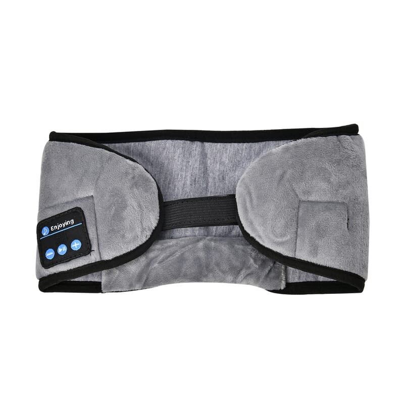 Bluetooth Sleep Mask Headband - Gray